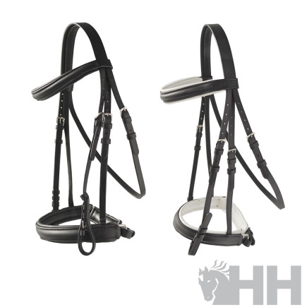 CABEZADA INGLESA HH MIMAS DOBLE RIENDA