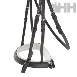 CABEZADA INGLESA HH MIMAS DOBLE RIENDA