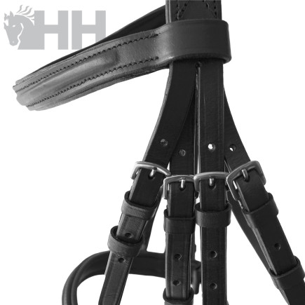 CABEZADA INGLESA HH AYRA DOBLE RIENDA