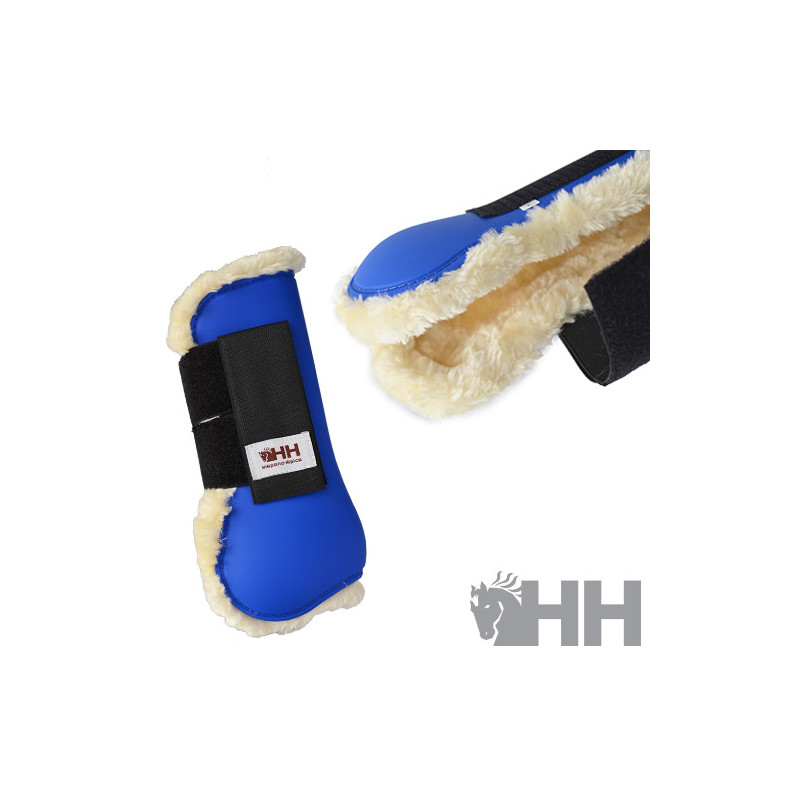 PROTECTOR HH DELUXE TENDON DELANTERO CON BORREGUILLO (PAR)