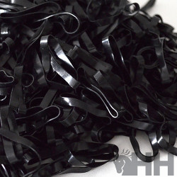 GOMAS PARA CRINES DE SILICONA (BOLSA 500 UNIDADES)