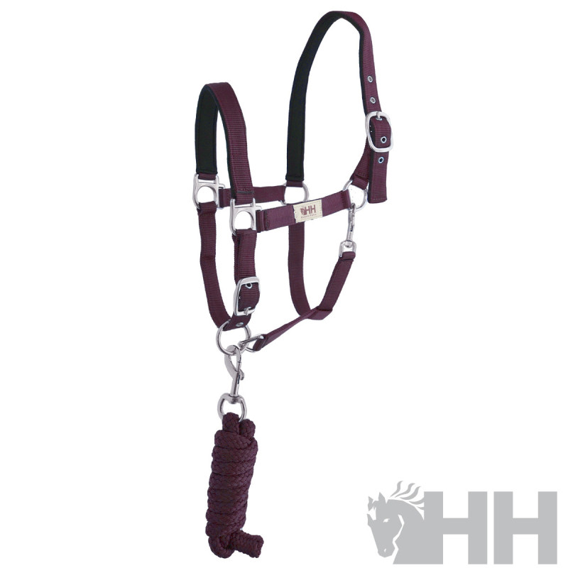 CABEZADA CUADRA HH NYLON CON RAMAL