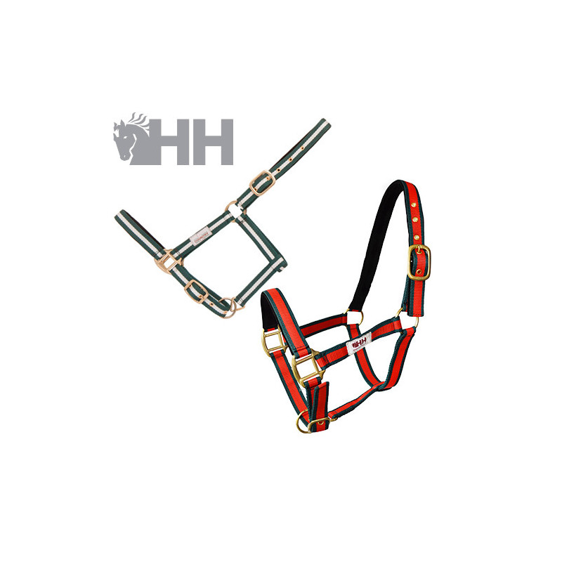 CABEZADA CUADRA HH NYLON DOBLE SIN MOSQUETON