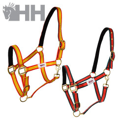 CABEZADA CUADRA HH NYLON DOBLE CON MOSQUETON