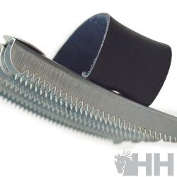 ALMOHAZA HH METÁLICA GALVANIZADA CUADRADA ASA CUERO