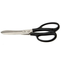 TIJERAS HH CORTAR CRINES INOXIDABLE MANGO PLASTICO NEGRO