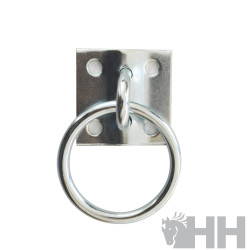ANILLA CON PLACA HH PARA FIJAR EN PARED