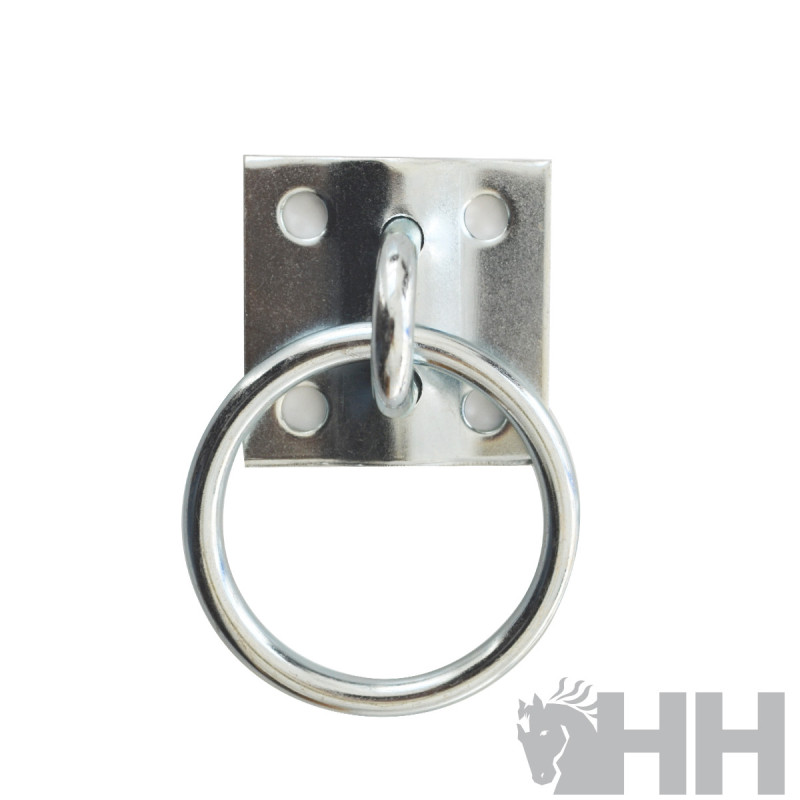 ANILLA CON PLACA HH PARA FIJAR EN PARED