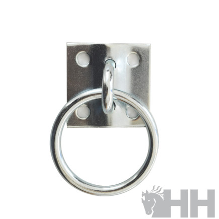 ANILLA CON PLACA HH PARA FIJAR EN PARED