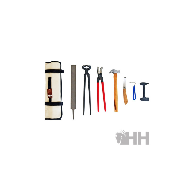 JUEGO HH HERRAMIENTAS HERRAJE CON FUNDA DE LONA