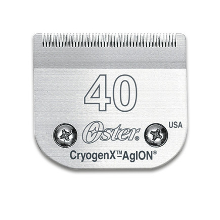 CONJUNTO OSTER CRYOGEN 919-01 CUCHILLA+PEINE 40 - CORTE 0,25 MM PARA PARA PRO3000i, A6 SLIM Y A5-50