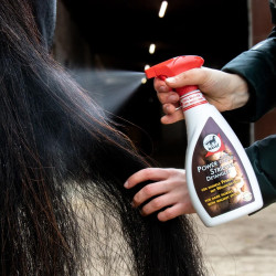 ACONDICIONADOR PELO LEOVET POWER PARA CABALLOS DE CAPA OSCURA