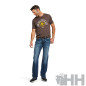 PANTALON ARIAT VAQUERO M7 SLIM FIT STRAIGHT LEG NASSAU HOMBRE