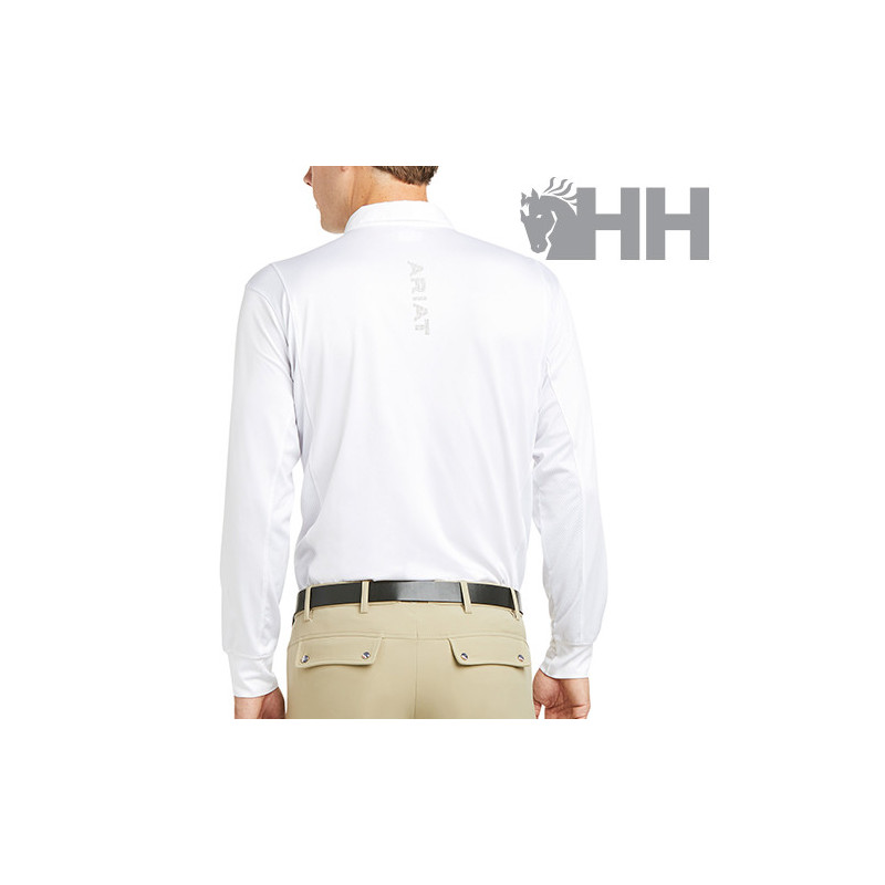 POLO CONCURSO ARIAT TEK HOMBRE MANGA LARGA