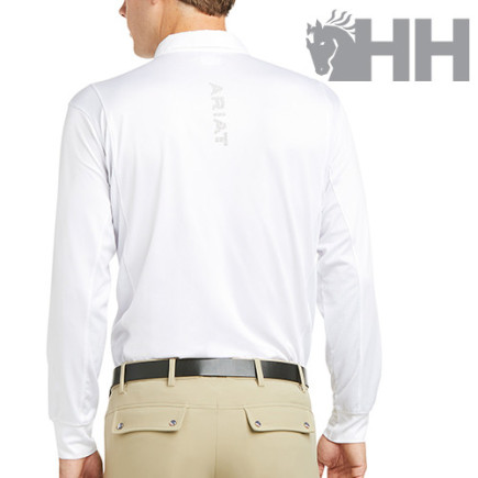POLO CONCURSO ARIAT TEK HOMBRE MANGA LARGA