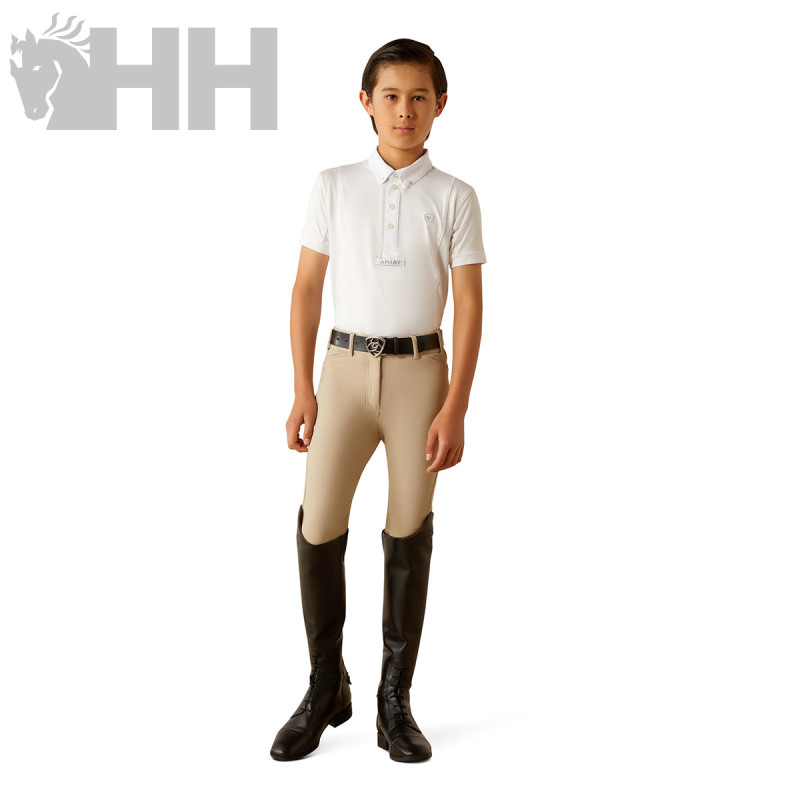 POLO CONCURSO ARIAT TEK MANGA CORTA NIÑO