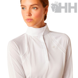 POLO CONCURSO ARIAT SUNSTOPPER 3.0 MANGA LARGA MUJER