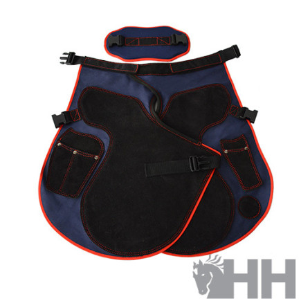 DELANTAL HERRADOR HISPANO FARRIER GOUDA LONA/CUERO