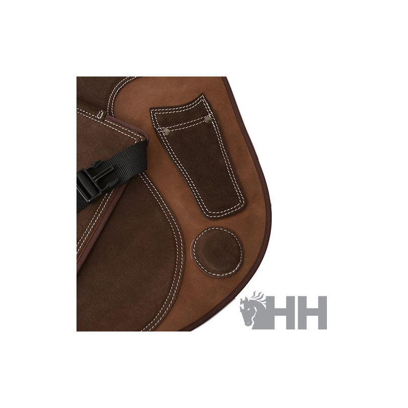 DELANTAL HERRADOR HISPANO FARRIER DELFT CUERO/CUERO