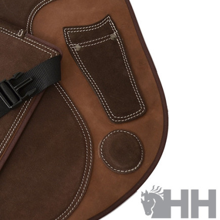 DELANTAL HERRADOR HISPANO FARRIER DELFT CUERO/CUERO
