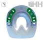 HERRADURA DUPLO EXTRA CLIPPED 2 PESTAÑAS DELANTERA