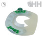 HERRADURA DUPLO EXTRA CLIPPED STS 2 PESTAÑAS DELANTERA