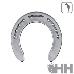 HERRADURA COLLEONI ALUMINIO FAPBB ABIERTA PLANA 2 PESTAÑAS DELANTERA (PAR)