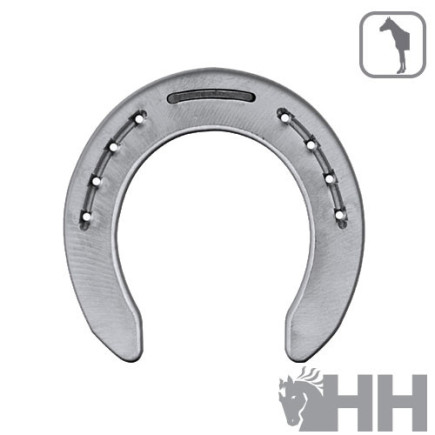 HERRADURA COLLEONI ALUMINIO FAPBB ABIERTA PLANA 2 PESTAÑAS DELANTERA (PAR)