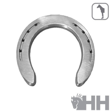 HERRADURA COLLEONI ALUMINIO FAPB ABIERTA PLANA 1 PESTAÑA DELANTERA (PAR)