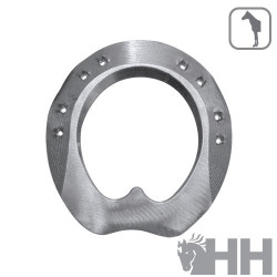 HERRADURA COLLEONI ALUMINIO FTVWBB CERRADA 2 PESTAÑAS DELANTERA (PAR)