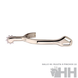 ESPUELA INGLESA SPRENGER BASIC BALKENHOL HOMBRE PUNTA REDONDA (PAR)