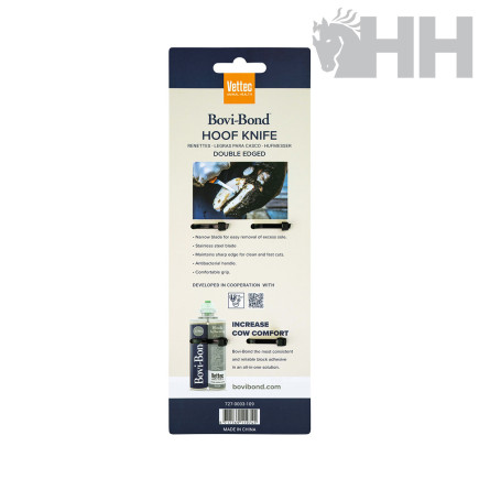 LEGRA VETTEC MANGO ANTIBACTERIANO HOJA PLANA ESTRECHA DOBLE (PACK 2 UNIDADES)