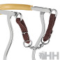 BOCADO SPRENGER BASIC HACKAMORE LARGO MUSEROLA CADENA FORRADA DE GOMA