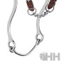 BOCADO SPRENGER BASIC HACKAMORE LARGO MUSEROLA CADENA FORRADA DE GOMA