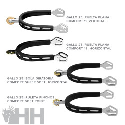 ESPUELA INGLESA SPRENGER ULTRAFIT EXTRA GRIP UNISEX PUNTA BOLA (PAR)