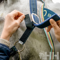 CABEZADA CUADRA HORSEWARE NYLON FIELD SAFE