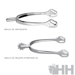 ESPUELA INGLESA SPRENGER ULTRAFIT UNISEX PUNTA REDONDA (PAR)