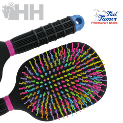 CEPILLO PROFESSIONAL'S CHOICE TAIL TAMER PARA CRINES Y COLA RAINBOW PLANO