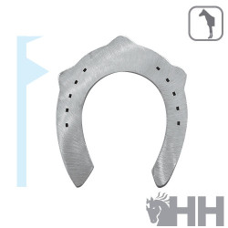 HERRADURA COLLEONI ALUMINIO FASPSBBB RAMA IZQUIERDA ANCHA 3 PESTAÑAS DELANTERA