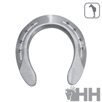 HERRADURA COLLEONI ALUMINIO FAVWBBB TALONES PLANOS 3 PESTAÑAS DELANTERA (PAR)