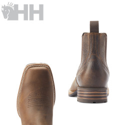 BOTIN ARIAT HYBRID LOW BOY WIDE SQUARE TOE CHELSEA HOMBRE (PAR)