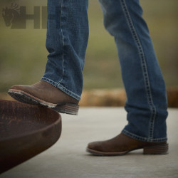 BOTIN ARIAT HYBRID LOW BOY WIDE SQUARE TOE CHELSEA HOMBRE (PAR)
