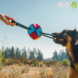 PELOTA DE JUGUETE PARA TIRAR DE LA CUERDA RUFFWEAR PARA PERROS WEBBING REMIX