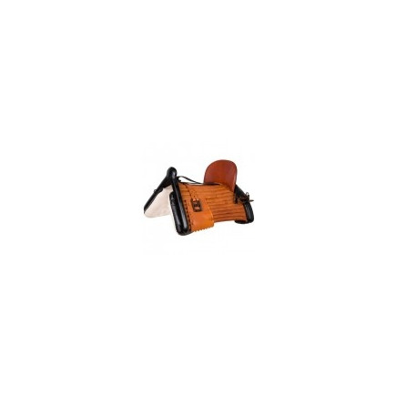 SILLA VAQUERA LISA ARTESANAL