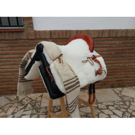SILLA VAQUERA ARTESANAL MOD. ARENA COMPLETA